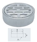 水栓金具 カクダイ　4211-200　内ネジ目皿 [□]
