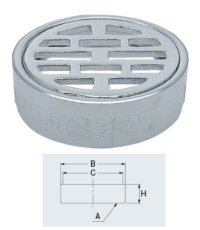 水栓金具 カクダイ　4211-200　内ネジ目皿 [□]
