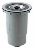 水栓金具 カクダイ　4520S　流し台トラップS [□]