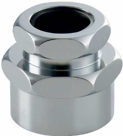 画像1: 水栓金具 カクダイ　468-255-40　内ネジアダプター 呼び径40mm [□]