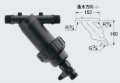 ガーデニング カクダイ　575-902-120　Y型ストレーナー(コックつき)//120メッシュ