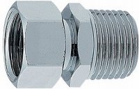 配管継手 カクダイ　6427M-13X13　バルブアダプター（クローム） [□]