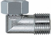 配管継手 カクダイ　646-111-13　ナットつきフレキ用小曲りエルボ [□]