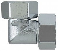 配管継手 カクダイ　646-115-13　両ナットつき小曲りエルボ [□]