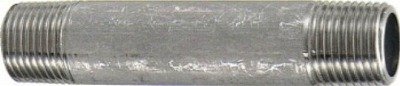 画像1: 工場設備継手 カクダイ　6476-20X75　ステンレスパイプニップル