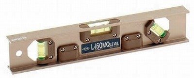 画像1: 水栓金具 カクダイ　649-894-300　アルミ水平器(45度気泡管つき)