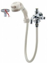 ガーデニング カクダイ　704-152-13　共用ペット用双口水栓