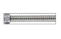 水栓金具 カクダイ　798-55×400　水道用フレキパイプ//25 [□]