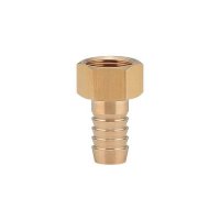 水栓金具 カクダイ　613-36-1/2×8.0　ナットつきホースニップル [□]