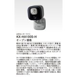 パナソニック インターホン　KX-HA100S-H　ホームネットワークシステム LEDセンサーライト メタリックブロンズ [■]