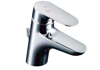 画像1: 水栓金具 INAX/LIXIL　LF-WF340SY　洗面器・手洗器用 クロマーレS(エコハンドル)  一般地・寒冷地共用 [★]