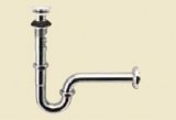 水栓部品 INAX/LIXIL　LF-WN7SCF　洗面器・手洗器用セット金具 排水金具 床排水Sトラップ(排水口カバー付)