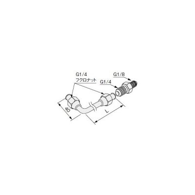 画像1: 石油ふろ給湯器 ノーリツ 部材　【送油管φ8セット3M  0501168】　オイルタンク関連部品