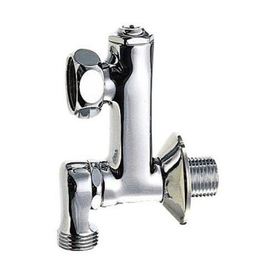 画像1: 水栓金具 三栄水栓　PU3-11X-50　偏心分岐 偏心管 水栓取付脚 逆配管アダプター