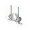 画像1: 水栓部材 三栄水栓　R662-75-250　排水用品 排水管支持金具 (1)