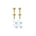 配管用品 三栄水栓　T4215-4S-10A　一口循環接続 ペアホース金具セット バスルーム用