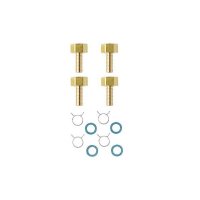 配管用品 三栄水栓　T4215-4S-10A　一口循環接続 ペアホース金具セット バスルーム用