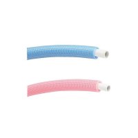 水栓金具 三栄水栓　T1021R-2-13A-5-B　配管用品 保温材付アルミ複合耐熱ポリエチレン管(青) 給水用