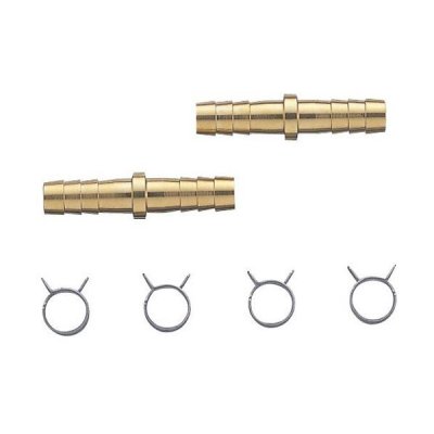 画像1: 配管用品 三栄水栓　T421-22S-10A　ペア樹脂管金具セット 一口循環接続