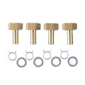 配管用品 三栄水栓　T421-4S-10A　ペア樹脂管金具セット 一口循環接続