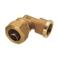 配管用品 三栄水栓　T63A-1-13　ポリパイジョイントエルボ1種メス ポリ管用ツギテ・ソケット