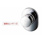 水栓金具 TOTO　TBF19R　浴室 オートストップ単水栓 自閉式・洗い場専用 埋め込み形 [〒■]