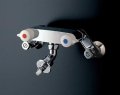 水栓金具 TOTO　TW21RZ　緊急止水弁付2ハンドル混合栓「ピタットくん」露出型 寒冷地用 [■]