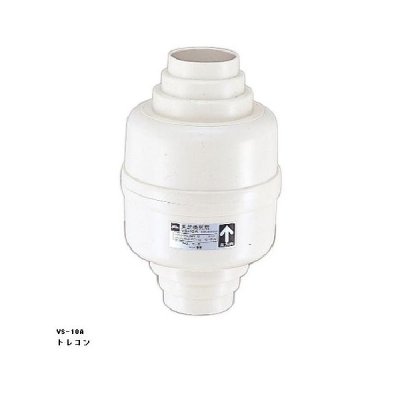 画像1: 日本キヤリア/旧東芝 VS-10A 換気扇 トイレ用換気扇 汲み取り式トイレ専用 トレコン 中間形 ♭