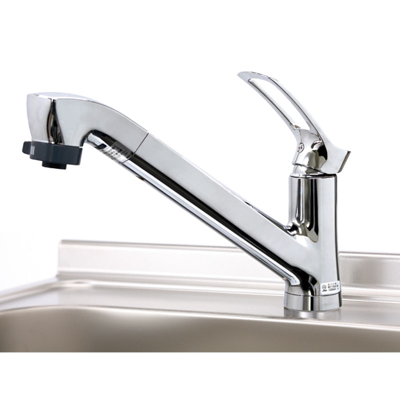 マイセット 【SCJ-60WE(SCJ-60WA)】 水栓金具 シャワー引き出し水栓 上面施工タイプ [♪△] - まいどDIY