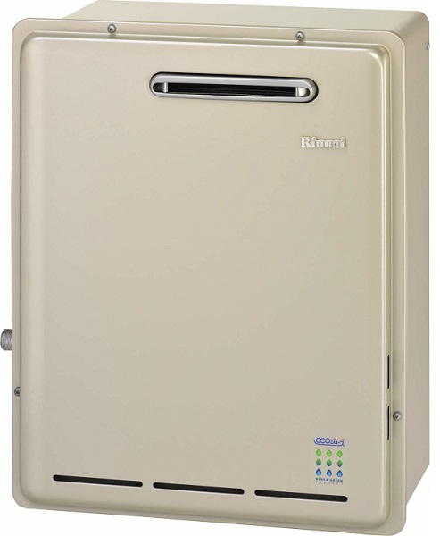 【納期未定】ガス給湯器 リンナイ　RUX-E2406G　給湯専用タイプ エコジョーズ 24号 屋外据置型 20A [♭≦]