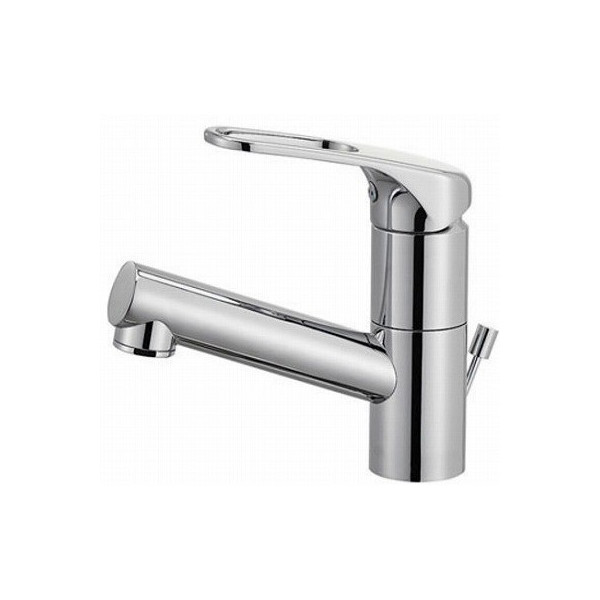 シングルワンホール洗面混合栓 デザイン水栓SUTTO トールタイプ 三栄水栓