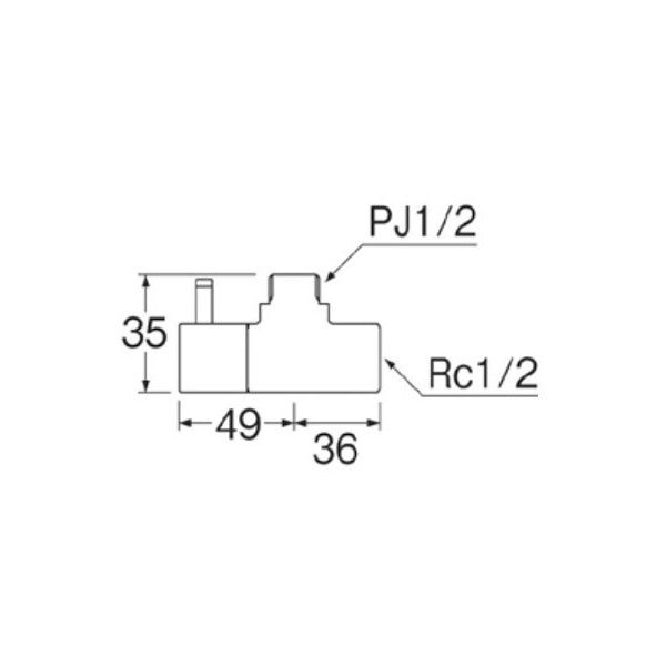 SANEI 止水栓本体 ハンドル180度回転 一般地・寒冷地共用 黒 V2261-X2-D-13 - 2