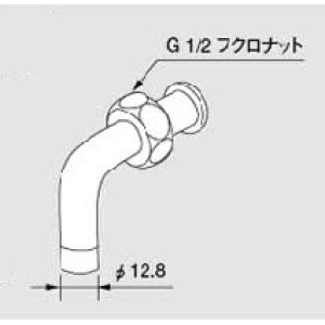 画像: 給湯器 部材 ノーリツ　【銅管用ふろ継手Lセット（2コ入り） 0501807】　追いだき配管部材（循環アダプターHX用）
