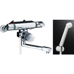 画像: 水栓金具 INAX/LIXIL　BF-7140TNSD　シャワーバス水栓 浴槽・洗い場兼用 サーモスタット付 定量止水付 寒冷地 逆止弁付 [★]
