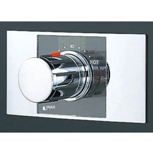 画像: 水栓金具 INAX/LIXIL　BF-25TP　埋込型シャワーバス・シャワーセット パブリック向け サーモスタット混合水栓 一般地 逆止弁付 受注生産品 [★§]