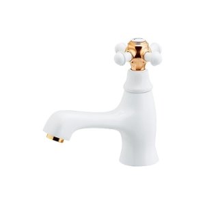 画像: 水栓金具 カクダイ 716-245-13 立水栓 ホワイト