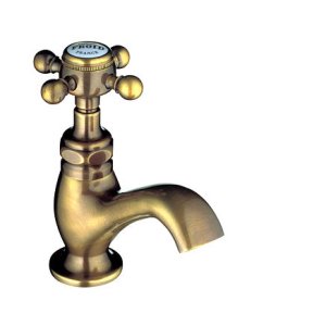 画像: 水栓金具 セラトレーディング　HR1231-AB　立水栓 アンティークブラス Julia [♪]