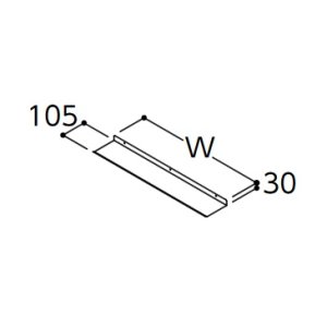 画像: TOTO 化粧棚 【LCWB060GGG1G】 サクア 間口600 [♪■]