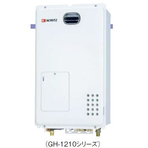画像: ガス温水暖房付ふろ給湯器 ノーリツ　GH-1210W BL　リモコン別売 1温度 [♪◎]