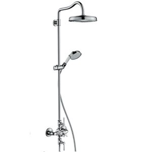 画像: ハンスグローエ　16572000　アクサーモントルー シャワーパイプ 240 [■♪]