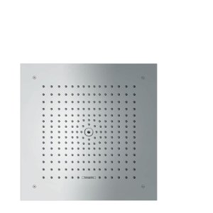 画像: ハンスグローエ　26252000　レインダンス E400 1ジェット オーバーヘッドシャワー 400×400 [■♪]