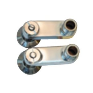 画像: ハンスグローエ　52054664　共通部品 止水栓付偏心脚(2個入り、ストレーナー付、フランジφ47.5mm) [■♪]