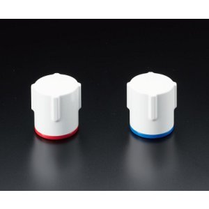 画像: 水栓部品 INAX/LIXIL　A-10232-2　ノルマーレS用ハンドル(樹脂製) ビス付(湯用) [◇]