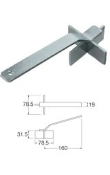 画像: 水栓金具 三栄水栓　R3712　流し排水栓締付工具 止水栓キー・スパナ・レンチ