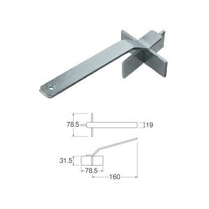画像: 水栓金具 三栄水栓　R3712　流し排水栓締付工具 止水栓キー・スパナ・レンチ