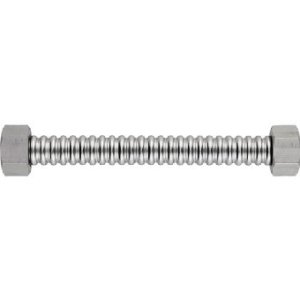画像: 水栓金具 三栄水栓　T157-13X400-A　SUSナット付フレキチューブ
