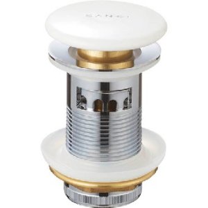 画像: 水栓金具 三栄水栓　H3312-32　ポップアップ横穴排水栓