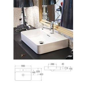 画像: 水栓金具 三栄水栓　SL810282-W-104　洗面器 洗面所用