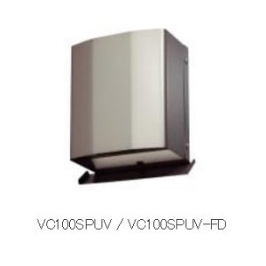 画像: マックス　VC100SPUV　換気口 Φ100 深型　防音仕様 シルバー[▲]