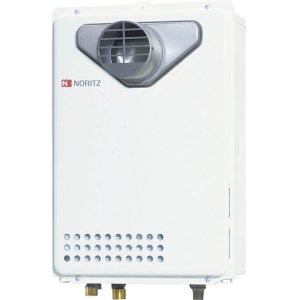 画像: ガス給湯器 ノーリツ GQ-2439WS-C-1BL　リモコン別売 給湯専用 ユコアGQ-WS-1 オートストップ PS扉内前方排気延長形(PS標準前方排気延長形)24号 受注生産 [§♪]